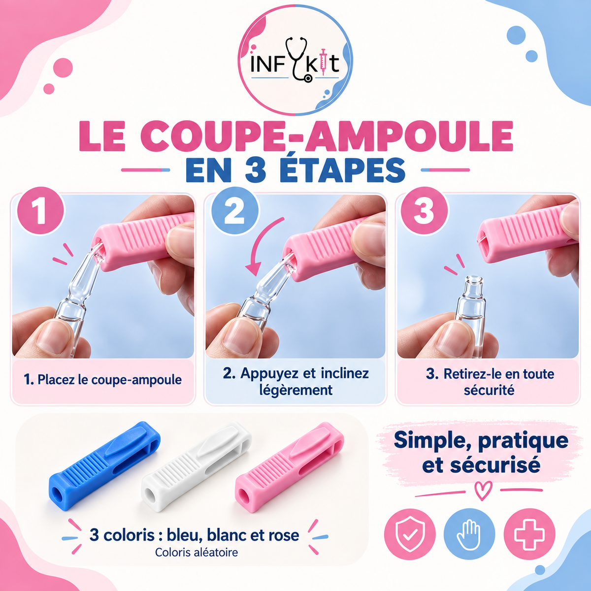 Coupe ampoule sécurisé