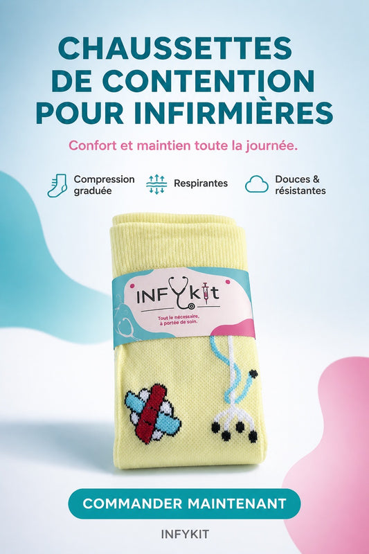Chaussettes de contention médicales
