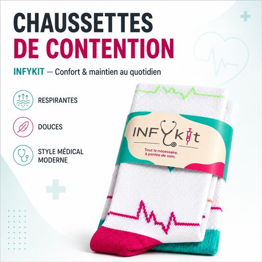Chaussettes de contention médicales