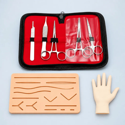 [Scale AI] product_hero — kit d'entrainement à la suture, tapis de suture en silicone
